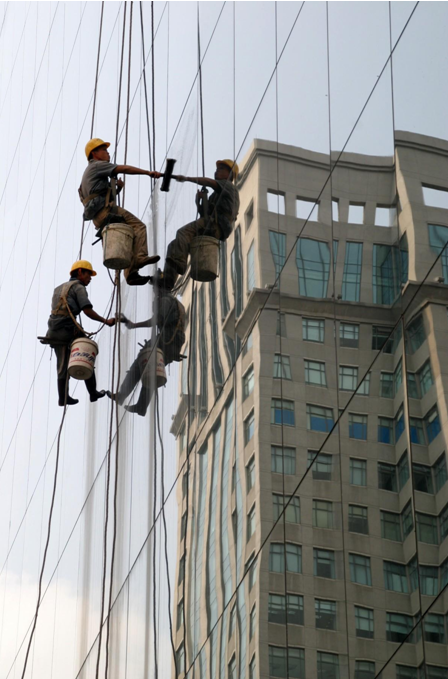 What is it like to be a window washer of a skyscraper?