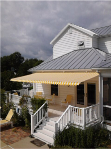 How to clean canvas awning fabric: acrylic, natural, or vinyl? 