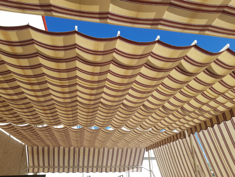 How to clean canvas awning fabric acrylic, natural, or vinyl