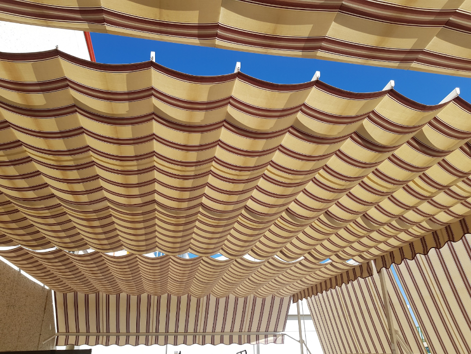 How to clean canvas awning fabric acrylic, natural, or vinyl